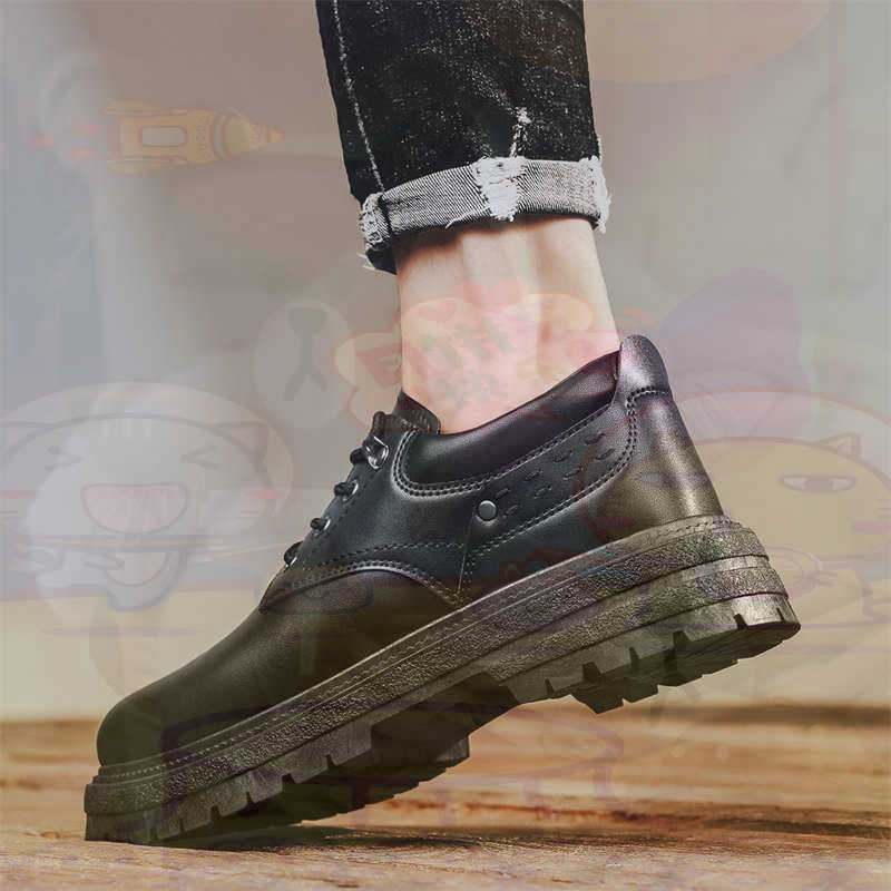 Men Formal Wear All Black - Dark Natural หนังแฟชั่น Trainers เทนนิสรองเท้าผ้าใบผู้ชายรองเท้าแฟชั่นรองเท้าผ้าใบคุณภาพกีฬาราคาต่ําสุขภาพ