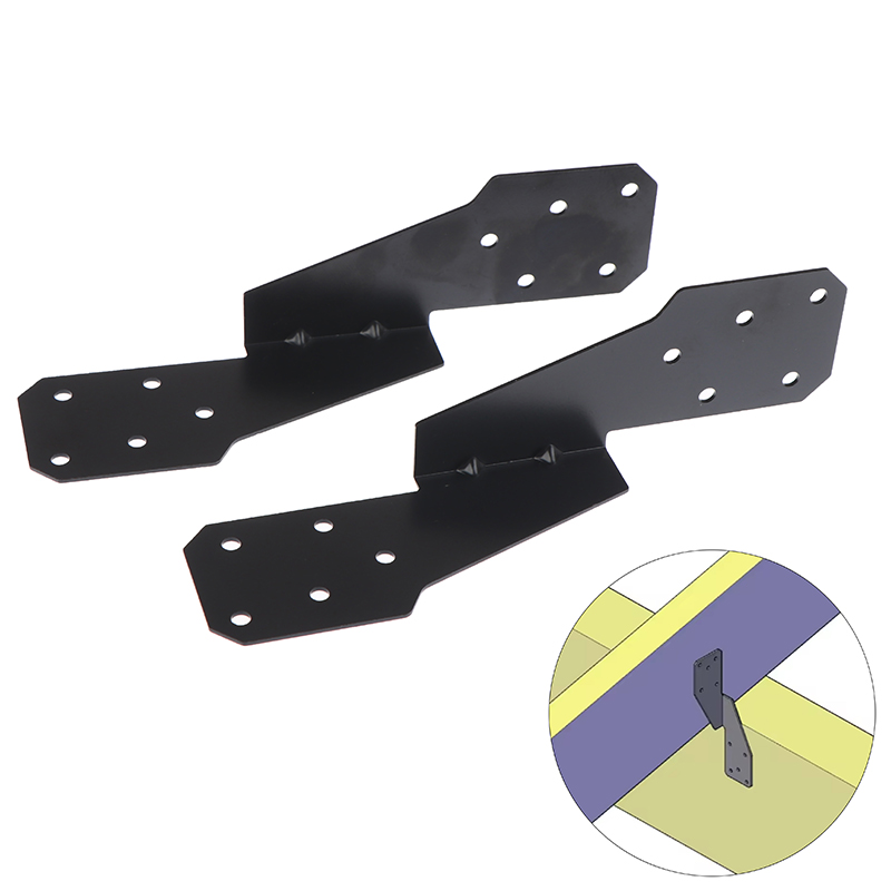 Windsor Knot Tie - 2/5 ชิ้น ตัวยึดโลหะกันลมแบบหนัก ทนทาน สำหรับยึดโครงสร้าง คาน