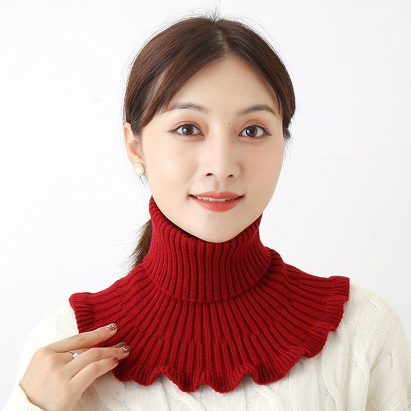 ปลอกคอถักไหมพรมกันหนาวแบบถอดได - Windsor Knot Tie บทวิจารณ์และราคา