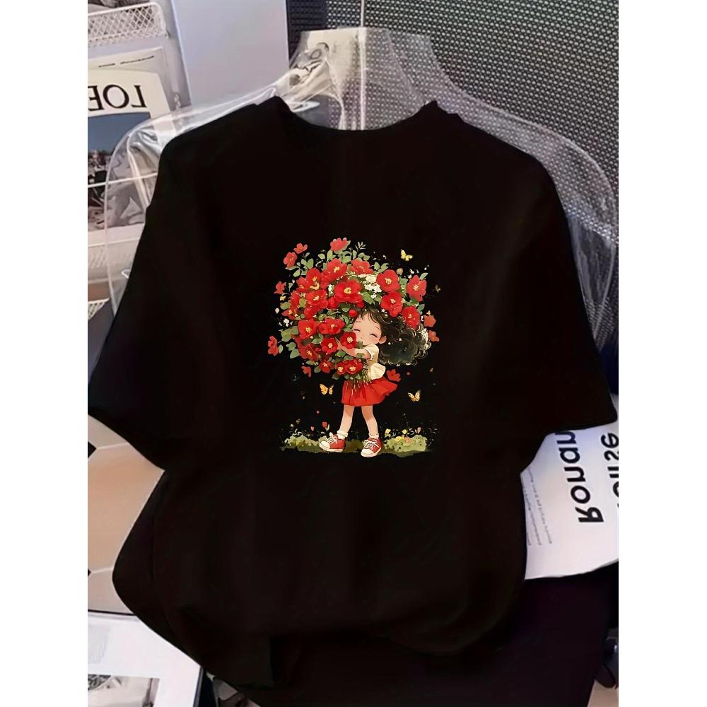 เสื้อยืดพิมพ์ลายดอกไม้ Y2K สำห - Y2K Formal Wear Men บทวิจารณ์และราคา