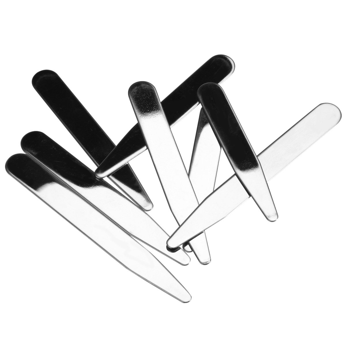 ชุดเหล็กดันปกเสื้อ 8 ชิ้น 4 ขน - Collar Stay Metal บทวิจารณ์และราคา