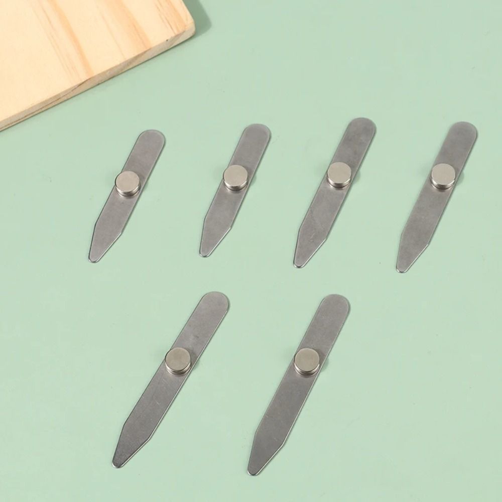 6 ชิ้น คอลลาร์สเตย์สแตนเลสสตีล - Collar Stay Metal บทวิจารณ์และราคา
