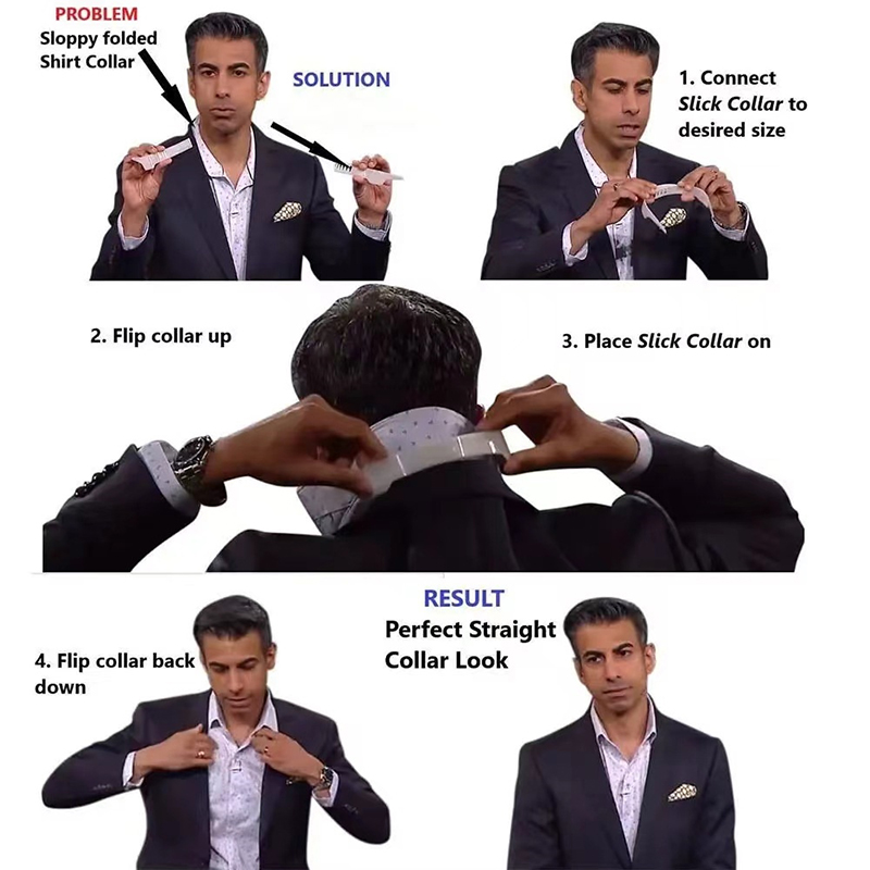 ชุดอุปกรณ์เสริมสำหรับปกเสื้อ ช - Collar Stay Metal บทวิจารณ์และราคา