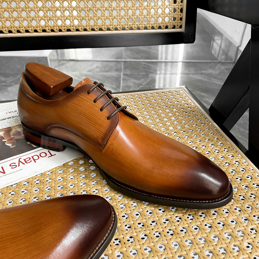 รองเท้าอ็อกซ์ฟอร์ดหัวแหลมสำหรั - High End Men'S Formal Wear บทวิจารณ์และราคา