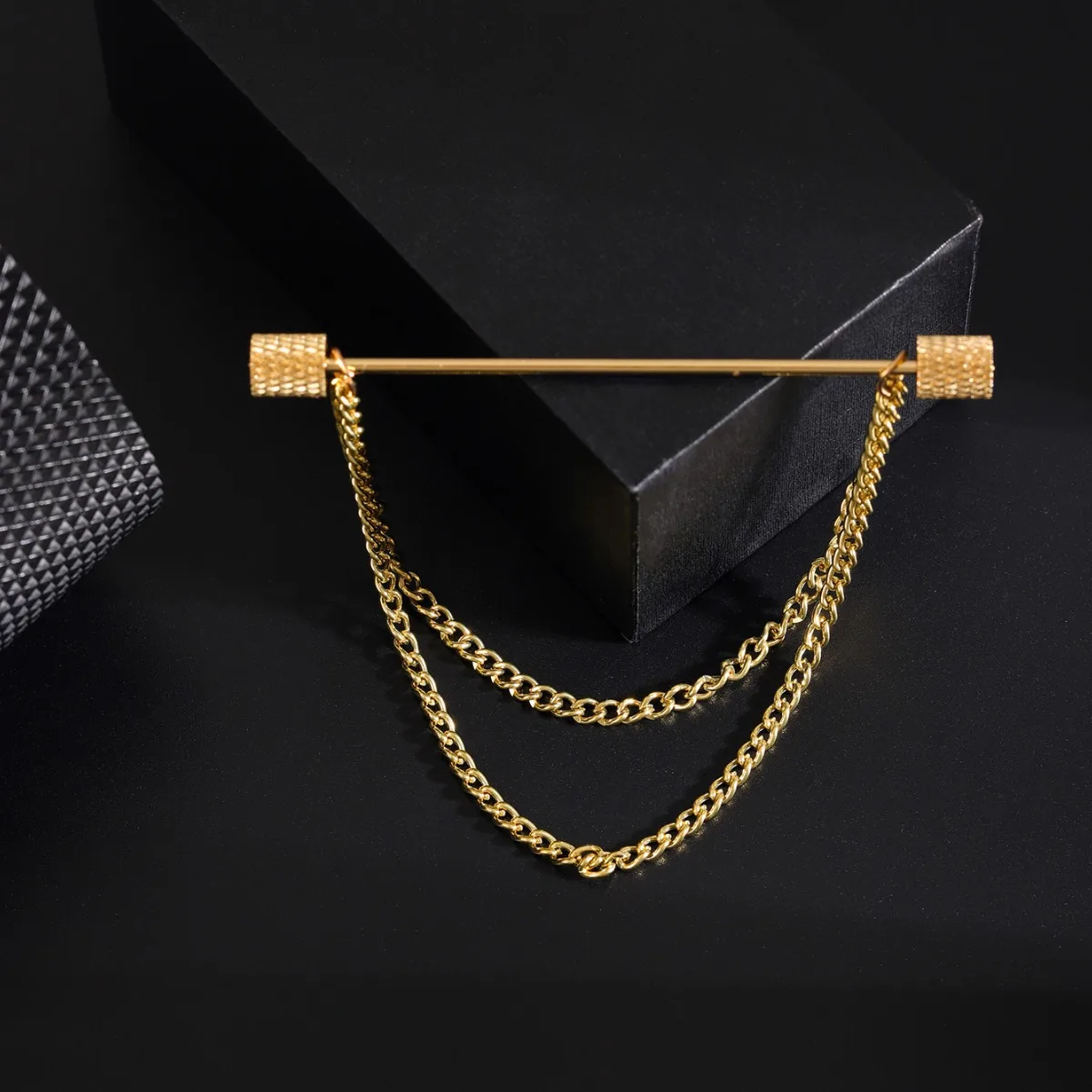 เข็มกลัดติดปกเสื้อแบบเรียบง่าย - Collar Stay Metal บทวิจารณ์และราคา