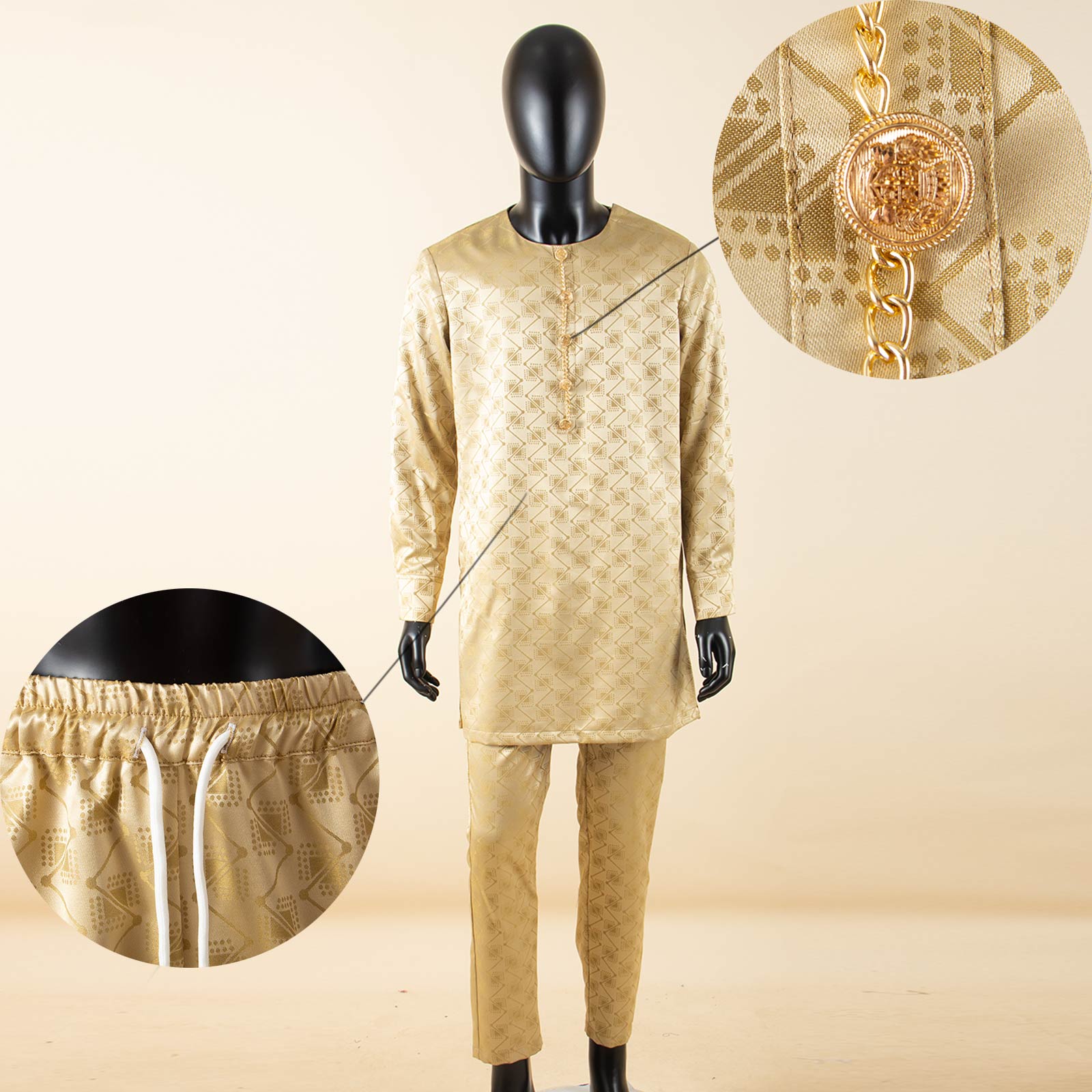 เสื้อเชิ้ตแขนยาวพิมพ์ลายดาชิกิ - Men Formal Party Wear Shirt บทวิจารณ์และราคา